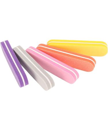 Sponge Nail File Comfortable Feel Nail Care File Double Sided Reusable Small for Salon - Buy Online on SooperMarket.com