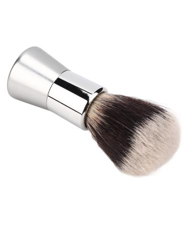 Beard Brush Men's Shaving Beard Brush Multipurpose Nylon Salon Cleaning Foam Brush with Metal Handle for Travel Home