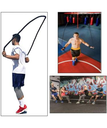 Heavy Jump Rope for Total Body Workouts - Strength Training Battle Ropes for Men and Women - Buy Online on SooperMarket.com