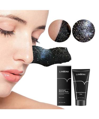 Blackhead Removal Peel Off Mask - Purifying Bamboo Charcoal Facial Mask for Deep Pore Cleansing & Skin Brightening - Suitable for All Skin Types - Buy Online on SooperMarket.com