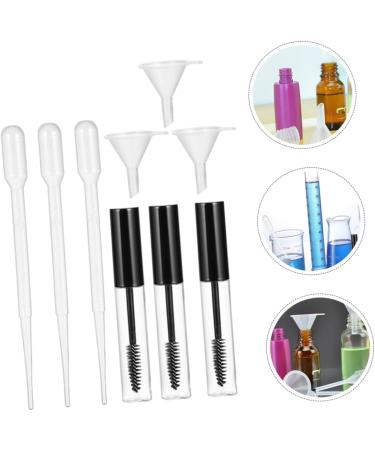 WOONEKY 9 Set Empty Mascara Bottle Eyelash Cream Tube Eyelash Growth Oil Bottle Tube Bottle Abs Transparent - Buy Online on SooperMarket.com
