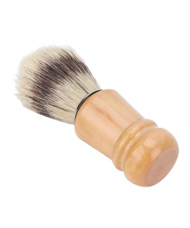Shaving Brush Salon Shaving Brush Dense Brush Hair Skin-Friendly Wooden Handle for Home Use for Men