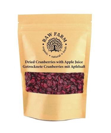 1 kg Dried Cranberries sweetened with Apple Juice No added Sugar