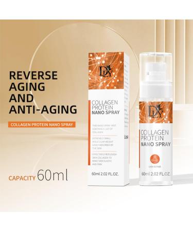Collagen Face Mist Collagen Serum Face Spray Collagen Boosting Facial Spray Moisturiser Tightens Fine Lines & Wrinkles Nano Mist Spray Anti Aging Skin Care Hydrating Skin Repairing - Buy Online on SooperMarket.com