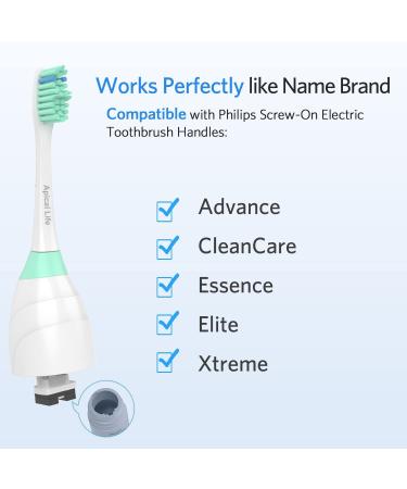 Replacement Toothbrush Heads for Philips Sonicare E-Series - 6 Pack Precision Clean Refills - Buy Online on SooperMarket.com