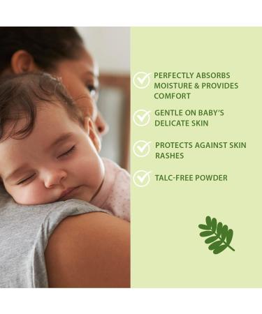 WBM Care Baby Powder Talc Free - Unscented, 140g | Gentle Formula for Delicate Baby Skin - Buy Online on SooperMarket.com