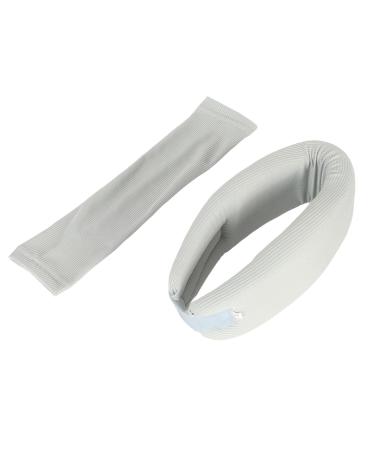 Neck Brace for Pain Relief | Breathable Gray Neck Support for Women | Stable Support for Reading - Buy Online on SooperMarket.com