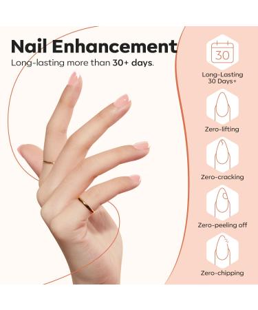 Modelones Pink Builder Gel - 15ml UV Hard Gel for Nail Extensions & Strengthening | Ideal for Gel Nails Art - Buy Online on SooperMarket.com