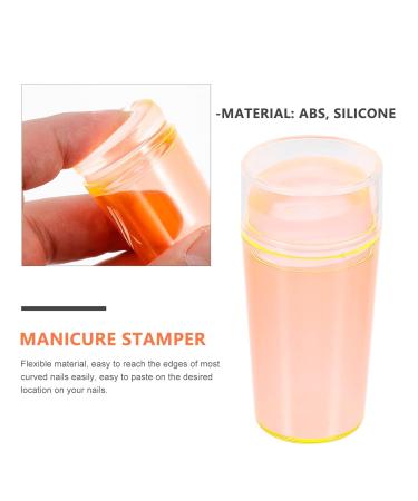 Buy Lurrose Nail Tools - 2 Sets Clear Nail Stamp & Silicone Stamping Jelly - Perfect for Salon & Home Manicure - Buy Online on SooperMarket.com