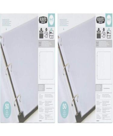 We R Memory Keepers Ring Page Protectors 12 by 12-Inch 50-Pack