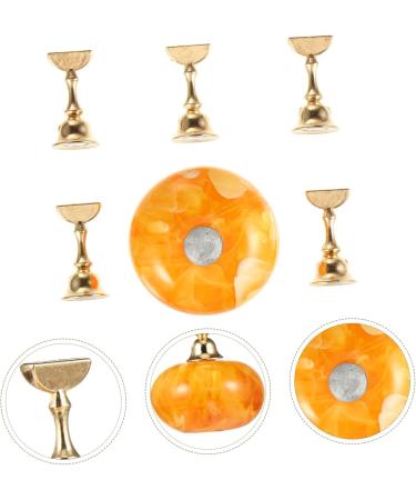 FOYTOKI 1 Set Manicure Practice Base Nail Stand Holder Nail Stand Display Manicure Practice Tools Manicure Training Holder Practice Nail Stand False Nail Stand Japanese Acrylic Resin 3.5x3.5cm As Shown - Buy Online on SooperMarket.com