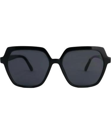 Buy Stylish Retro Mini Glasses | Prescription Sunglasses with Thick Frame | Women's Reading Sun Glasses with Free Case | 2.0 Diopters - Buy Online on SooperMarket.com