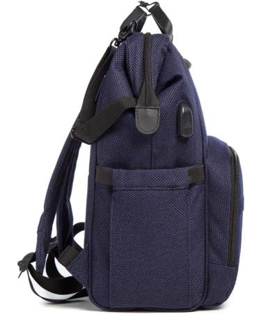 Osann Diaper Backpack - Large Capacity with Mobile Phone Port | Stylish Indigo | Perfect for International Shipping - Buy Online on SooperMarket.com