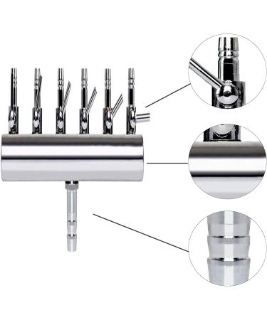 Buy Hzyclzh Stainless Steel Air Distributor & Control Valve for Aquariums | Air Flow Controller & Check Valve for Aquaculture - Buy Online on SooperMarket.com