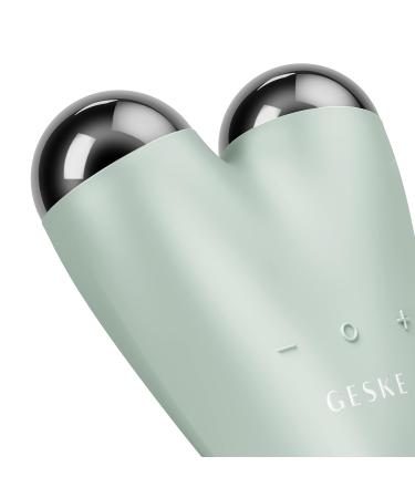 Geske SmartAppGuided Microcurrent Face-Lifter | 6-in-1 Anti-Aging Device for Facial Lifting Jawline Training & Double Chin Removal | Green - Buy Online on SooperMarket.com