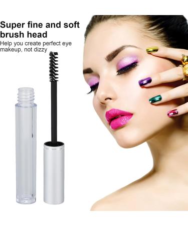 10 Pieces 3ml Empty Mascara Tube Empty Mascara Bottle with Rubber Inserts for Eye Makeup - Buy Online on SooperMarket.com