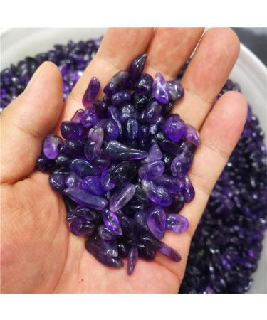 Amethyst Crystals Specimen Amethyst Point Quartz Natural Stones and Minerals Fish Tank Stone (Size : 100g) Home Goods - Buy Online on SooperMarket.com