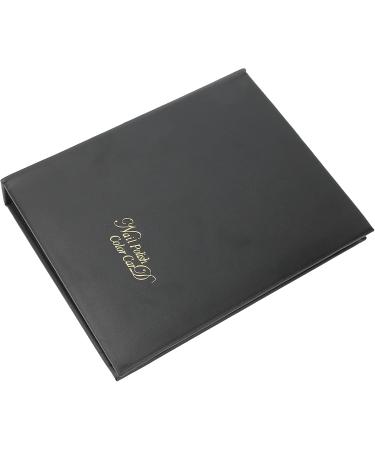 Nail Sticker Display Book Nail Stickers Storage Albums Nail Sticker Album Cardboard Kraft Paper for Nail Salons Family Photo Storage(Black) - Buy Online on SooperMarket.com