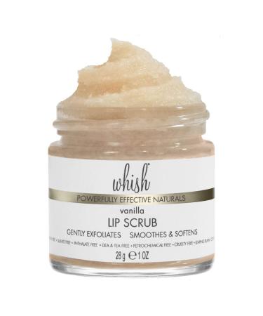 Whish Vanilla Lip Scrub 1oz - Exfoliating, Smoothing, and Softening - Buy Online on SooperMarket.com