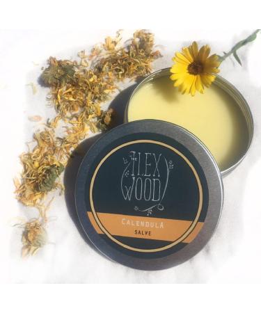 Calendula Salve - Natural Balm for Rashes, Itching, Eczema & Dry Skin - Handcrafted in UK - 100ml - Buy Online on SooperMarket.com