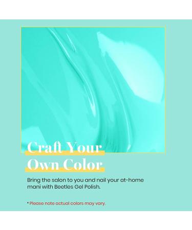 Beetles Gel Nail Polish Cynthia Cyan 0.5 fl. oz - Spring Summer Color, Soak Off LED Gel Polish - Buy Online on SooperMarket.com