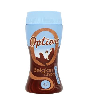 Options Belgian Chocolate Drink 220g