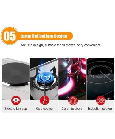 34cm Grill Pan Korean Round Non-Stick Barbecue Camping Pan Travel Outdoor Frying Barbecue Accessories L5I5 BBQ - Buy Online on SooperMarket.com
