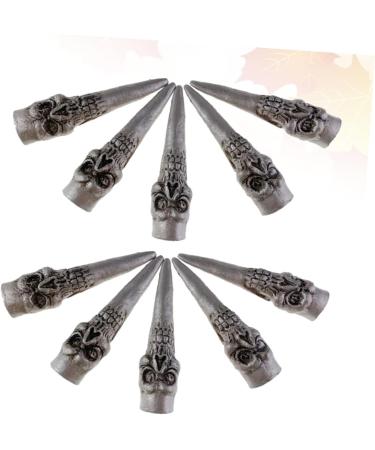 Healeved 2 Sets Fake Nails Nail Art Decoration Fake Party Nails False Nails Props Cosplay Accessories Funny False Nail Halloween Costume Accessories Paw Ornament Make up Apparel - Buy Online on SooperMarket.com