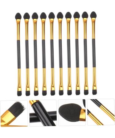 MUSISALY 20pcs Double Ended Eyeshadow Brush Beauty Supply Dual Sided Eyeshadow Makeup Tool Eyeshadow Applicator Eye Shadow Brush for Makeup Double-headed Eyeshadow Brush Cosmetics Kit - Buy Online on SooperMarket.com