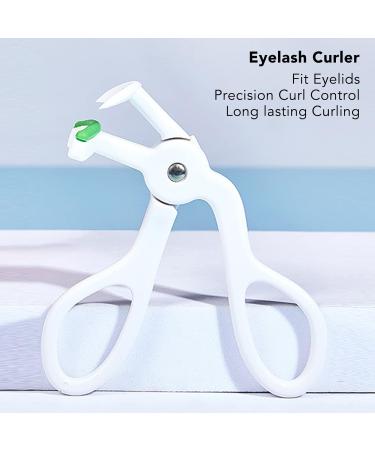 Professional 2 Pcs Eyelash Curlers Set - Perfect Curl in Seconds with Replacement Silicone Pads | International Shipping - Buy Online on SooperMarket.com