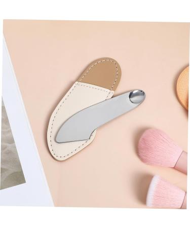 FOYTOKI Makeup Mixing Spatula Beauty Makeup Spatula Makeup Mixer Scraper Makeup Spatula Tool Stainless Steel - Buy Online on SooperMarket.com
