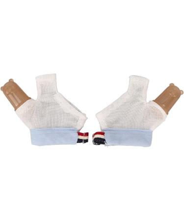 Breathable Anti Finger Sucking Gloves for Babies - Blue - Buy Online on SooperMarket.com