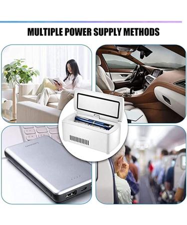 Outdoor Insulin Refrigerated Box Home Medicine Refrigerator Insulin Cooler Keeps Diabetes Medication Cool for Home Car Travel Camping - Buy Online on SooperMarket.com