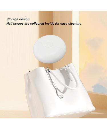 Electric Nail Cutter File Nail Scraps Storage High Low Speed Nail File Polisher Safety Electric Automatic Nail Clipper for Kids USB Rechargeable (Narootea4kmi817yb-12) - Buy Online on SooperMarket.com