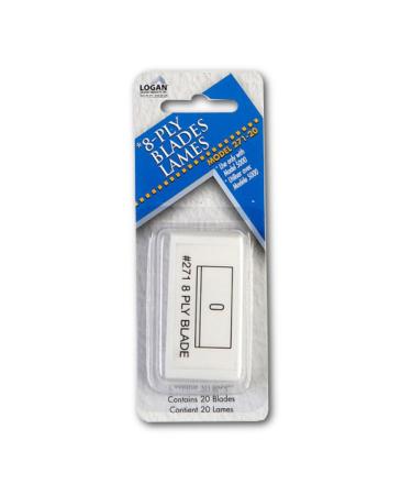 Logan Graphic Products 8-Ply Mat Cutter and Blades replacement blade Silver