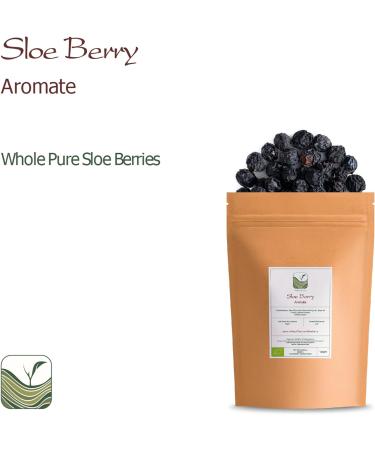 Blackthorn Dried Berries Organic Quality - Sloe Berries - Sherrys Berries 200g - Buy Online on SooperMarket.com