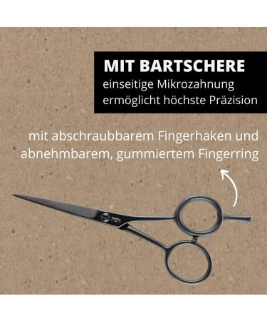 Buy Parsa Men Beard Care Set | 4-Piece Grooming Kit | Comb Brush Scissors | Ideal Gift for Him - Buy Online on SooperMarket.com