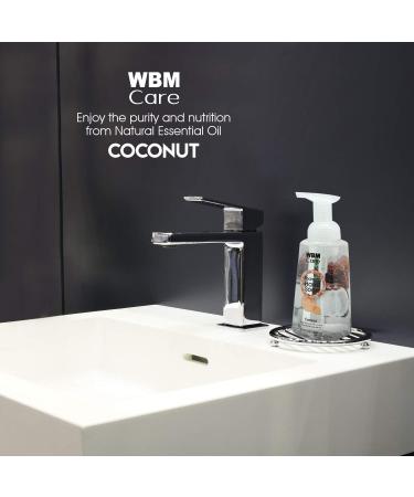 WBM Care Coconut Foaming Hand Wash with Himalayan Pink Salt - 10.5 fl oz | Natural Moisturizer for Healthy Skin | International Shipping Available - Buy Online on SooperMarket.com