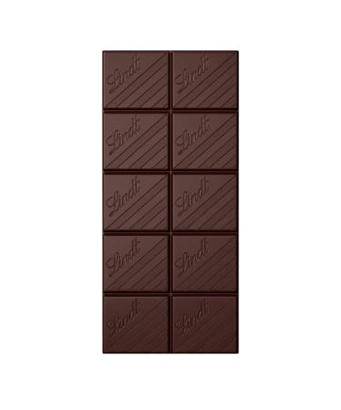 Lindt Excellence Cacao PUR - Vegan Dark Chocolate 80g | No Refined Sugar | Intense Cocoa Flavor | International Shipping - Buy Online on SooperMarket.com