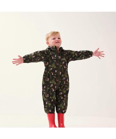 Regatta Baby Peppa Pobble Snowsuit 24 Months Dark Khaki - Unisex | Cozy Winter Wear - Buy Online on SooperMarket.com