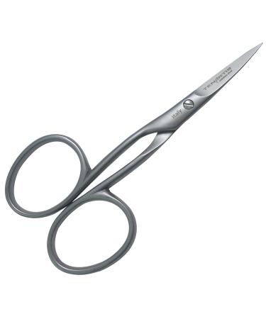 Stainless Steel Left Handed Curved Scissors for Embroidery Nail and Cuticle - Tenartis Made in Italy