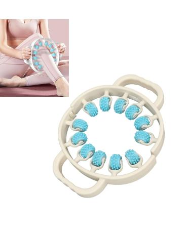 Muscle Roll Leg Massage Device - Relaxation & Relief for Sore Muscles | Indoor Sports & Pilates Equipment (Sky Blue) - Buy Online on SooperMarket.com