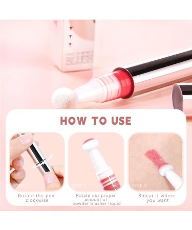 HOSAILY 3 Colors Liquid Blush Set - Waterproof & Long Lasting Creamy Velvet Blush for Cheeks 0.33oz (Pack of 3) - Buy Online on SooperMarket.com