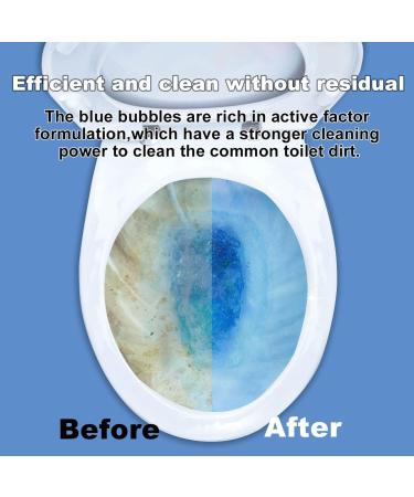 KIISIISO 54-Pack Toilet Bowl Cleaner Tablets for Commercial & Household Use - Blue, Multipurpose, Drop-in Tank Deodorizers - Buy Online on SooperMarket.com