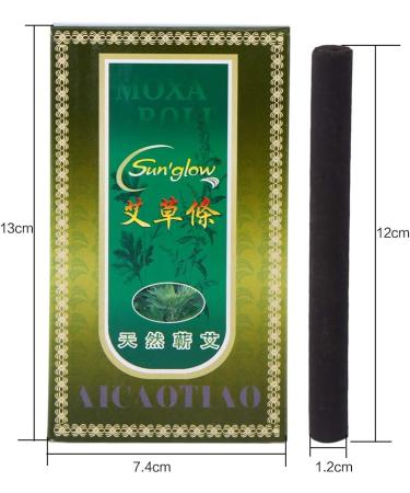 Moxa Stick Roll - 10pcs Smokeless Moxa Rolls for Healing Body Parts | International Shipping Available - Buy Online on SooperMarket.com