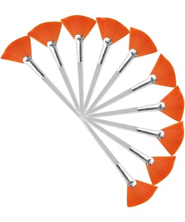 Exquisite Soft and Elastic Fan-Shaped Comfortable Facial Mask Brushes Facial Mask Applicator Brushes for DIY Facial Masks Beauty Salons - Buy Online on SooperMarket.com
