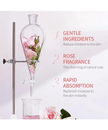 Rose Floral Water Organic Facial Skin Toner Moisturiser Hydrosol Moisturizing Hydrating Skin Caring Nourishing Water 105ml - Buy Online on SooperMarket.com
