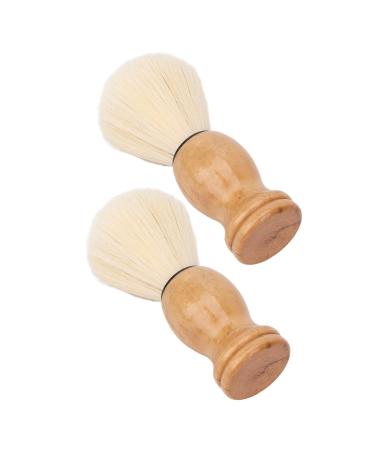 Mini Shaving Brush with Curved Handle | Soft Synthetic Hair for Improved Foam | Quick Drying & Easy Clean | Perfect for Travel & Home Use - Buy Online on SooperMarket.com