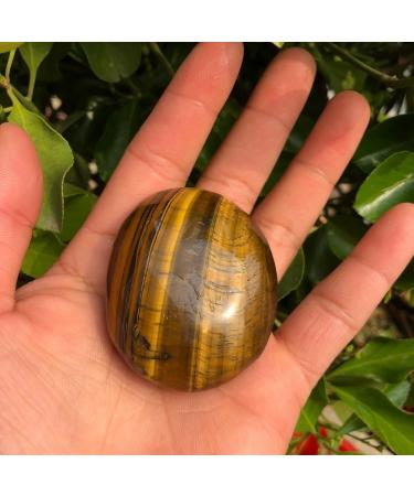Natural Tiger Eye Crystal Gemstone Polishing Stones Raw Stone Mineral Specimen - Buy Online on SooperMarket.com