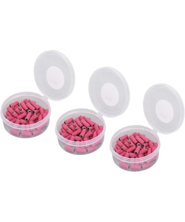 Nail Sanding Bands Multiple Sizes Smoothing Nail Art Sanding Bands Dead Skin Removal for Foot Care (Rose Red) - Buy Online on SooperMarket.com